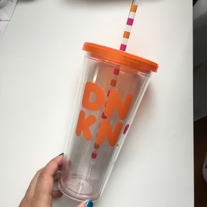 Dunkin Donuts Acrylic Tumblr Cup